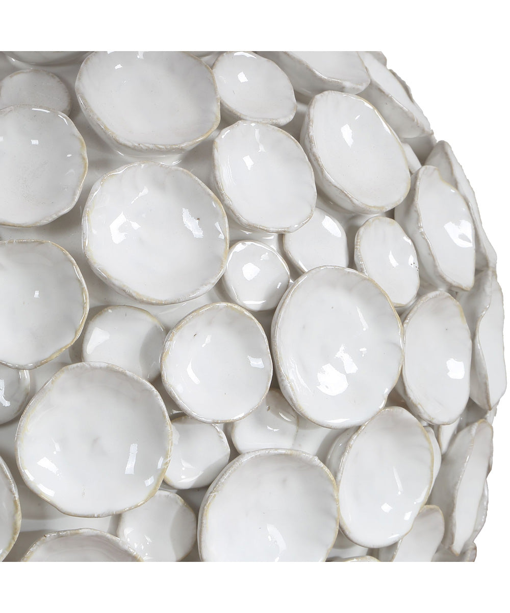 Hartley White Petal Table Lamp
