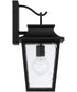 Chandler 1-Light Outdoor Wall-Lantern Black