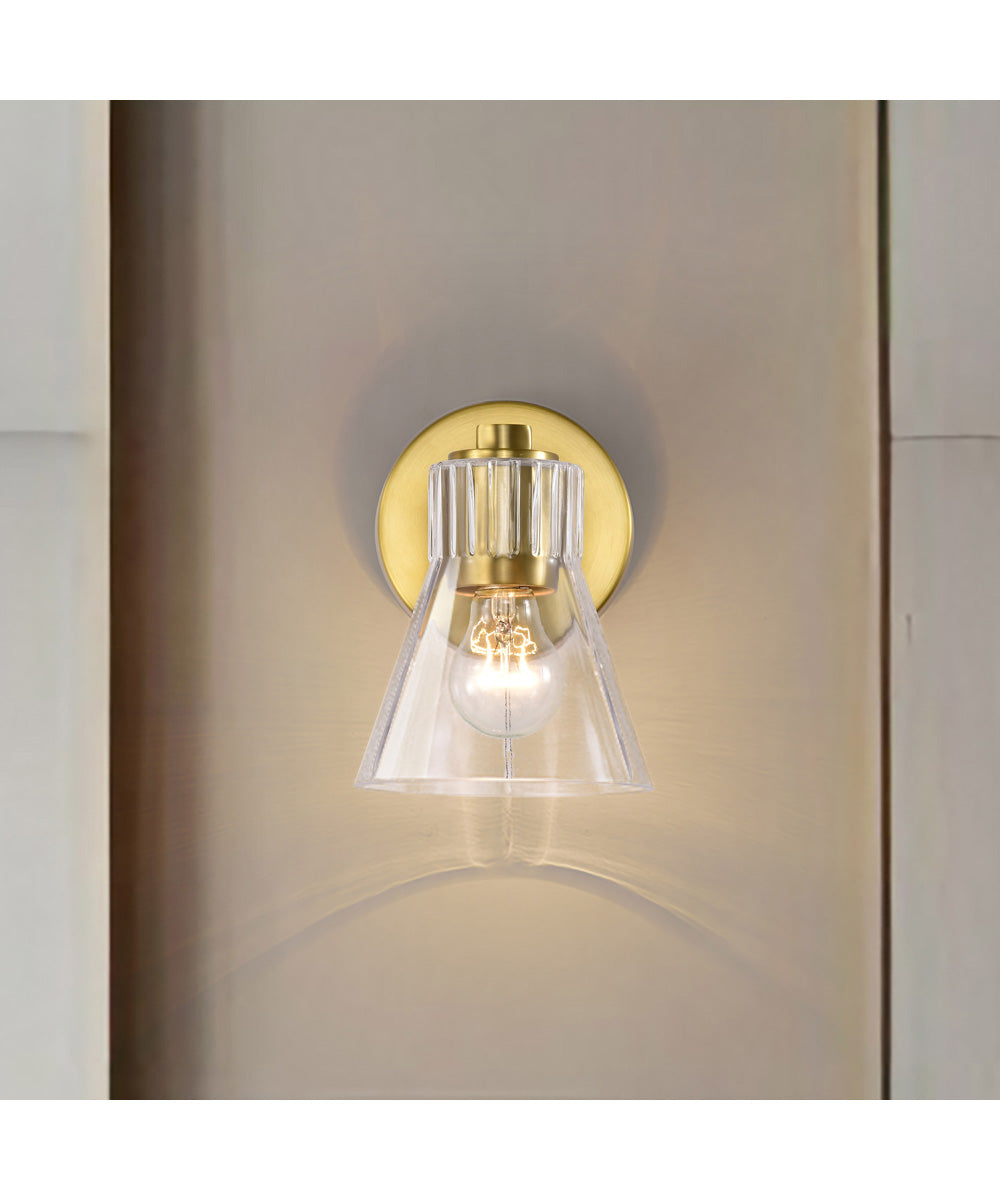 Gianna 1-Light Vanity & Wall Vintage Brass