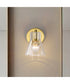 Gianna 1-Light Vanity & Wall Vintage Brass