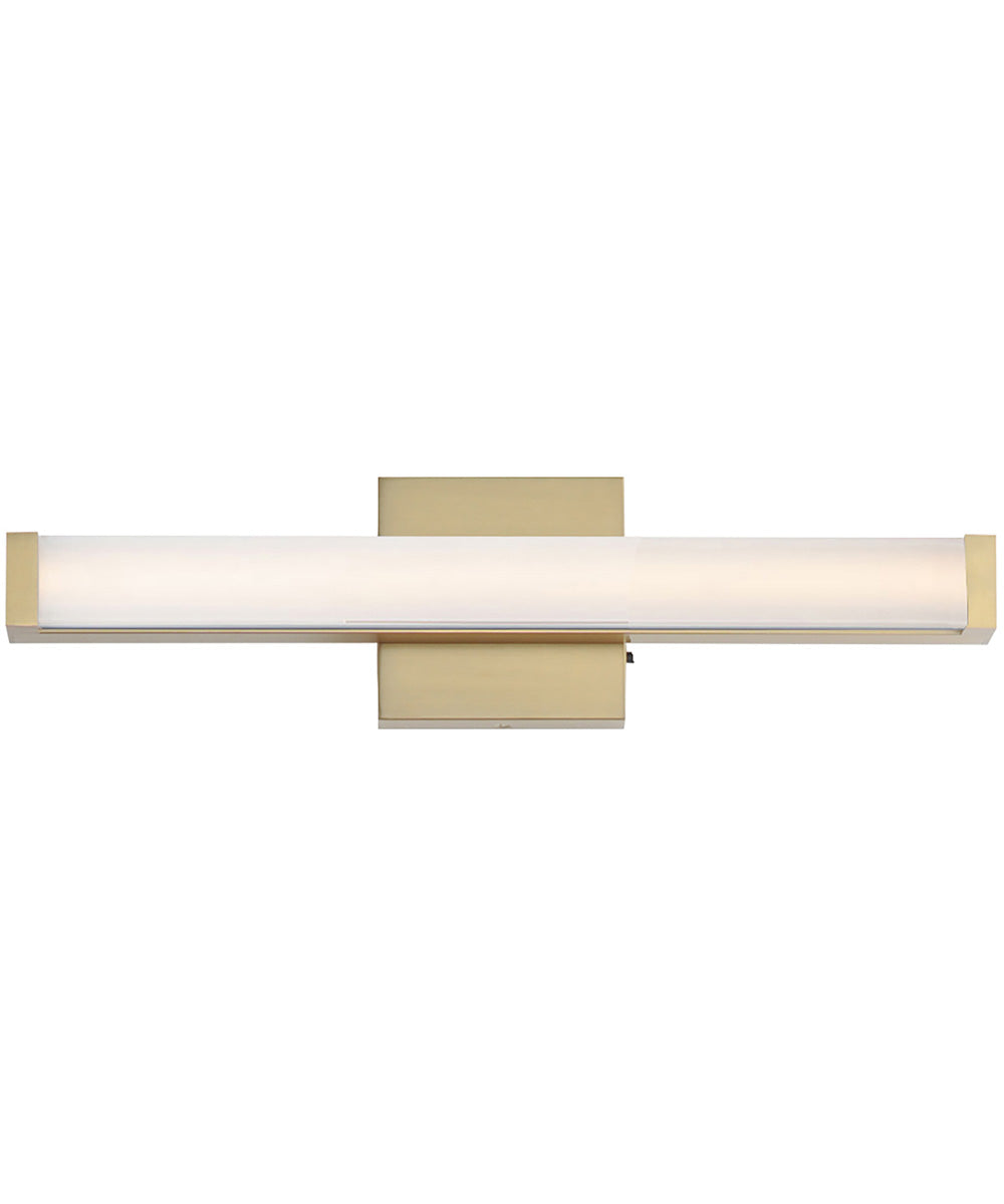Spec 18 inch LED Bath Vanity 5CCT Natural Aged Brass