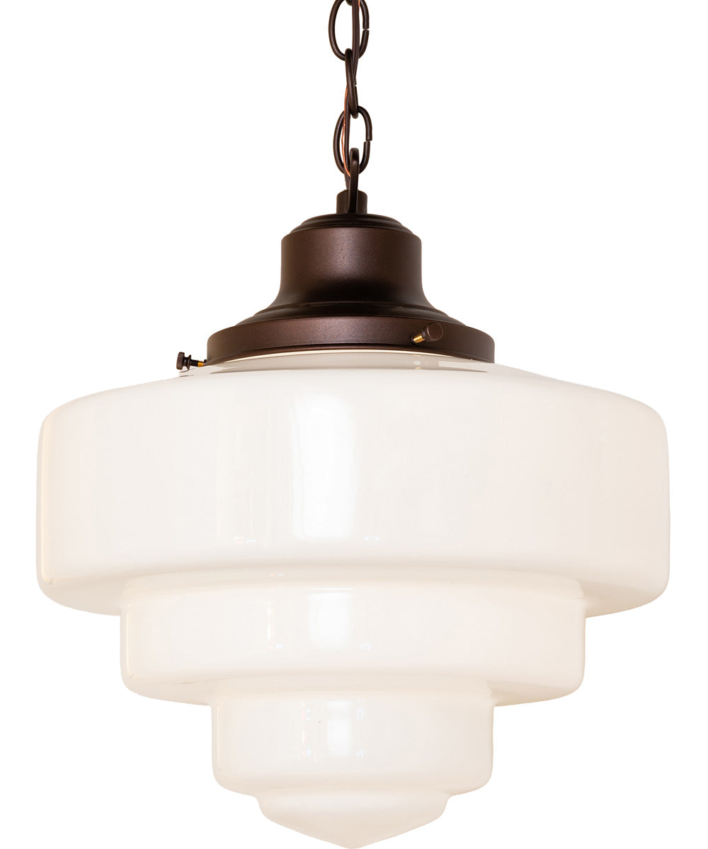 13" Wide Revival Schoolhouse Pendant