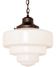 13" Wide Revival Schoolhouse Pendant