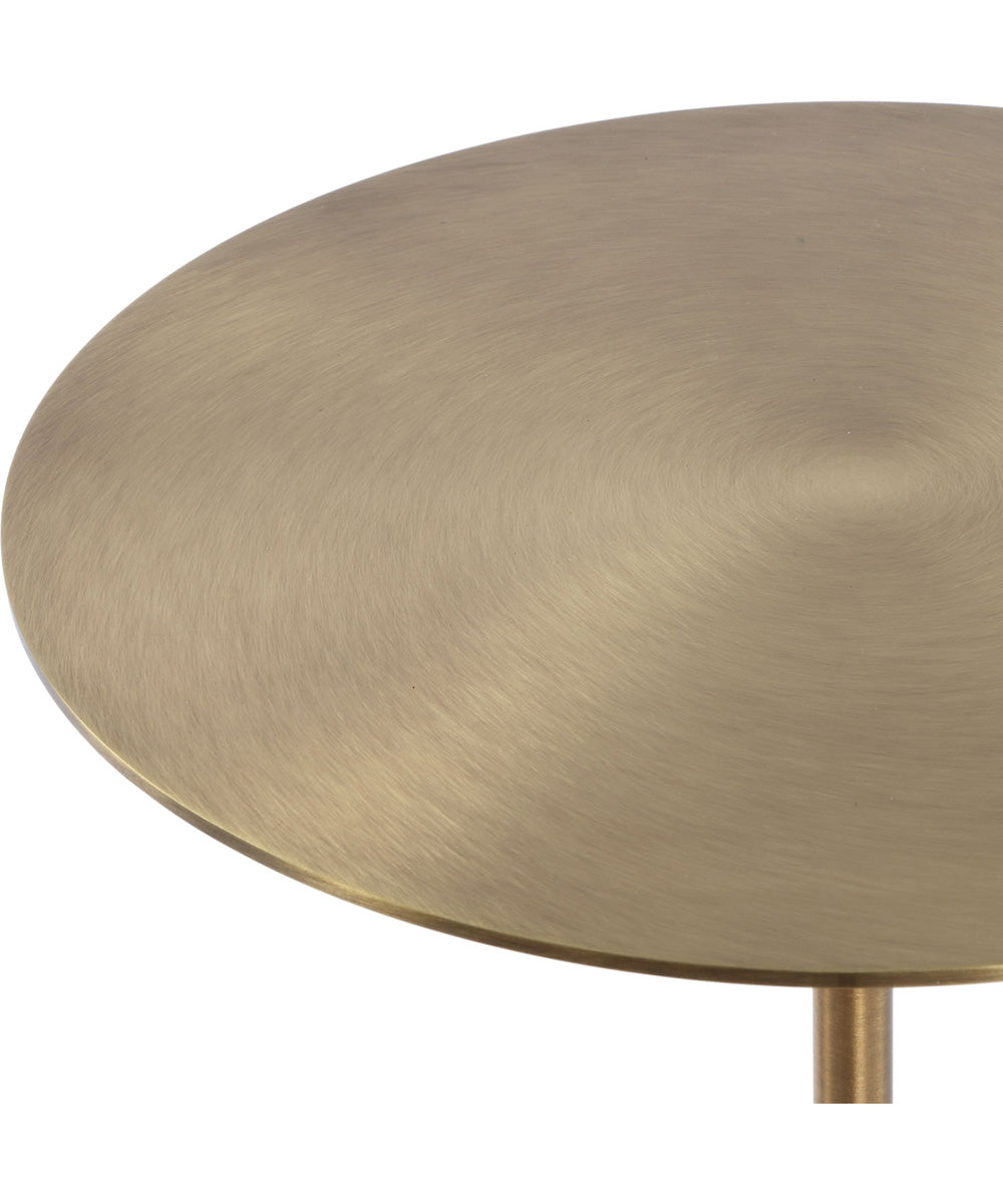 Verlin Brass Drink Table