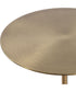 Verlin Brass Drink Table