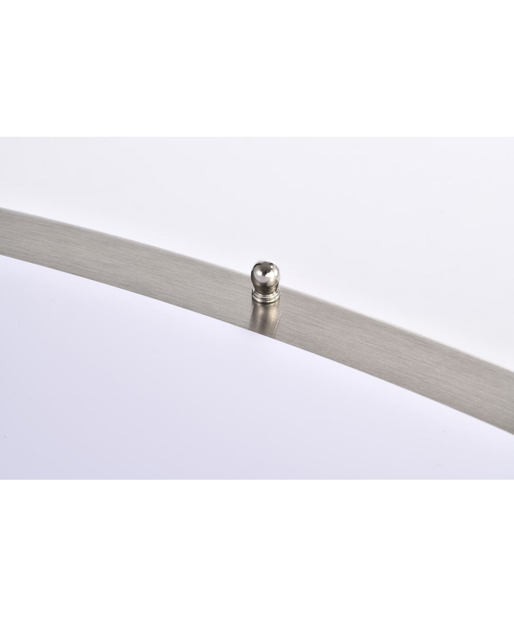 Glamour  Close-to-Ceiling Brushed Nickel