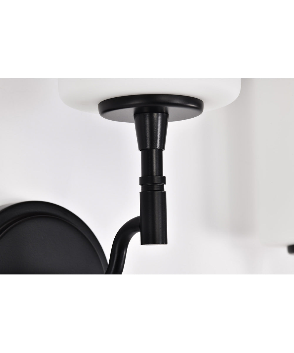 Liam 3-Light Vanity & Wall Matte Black