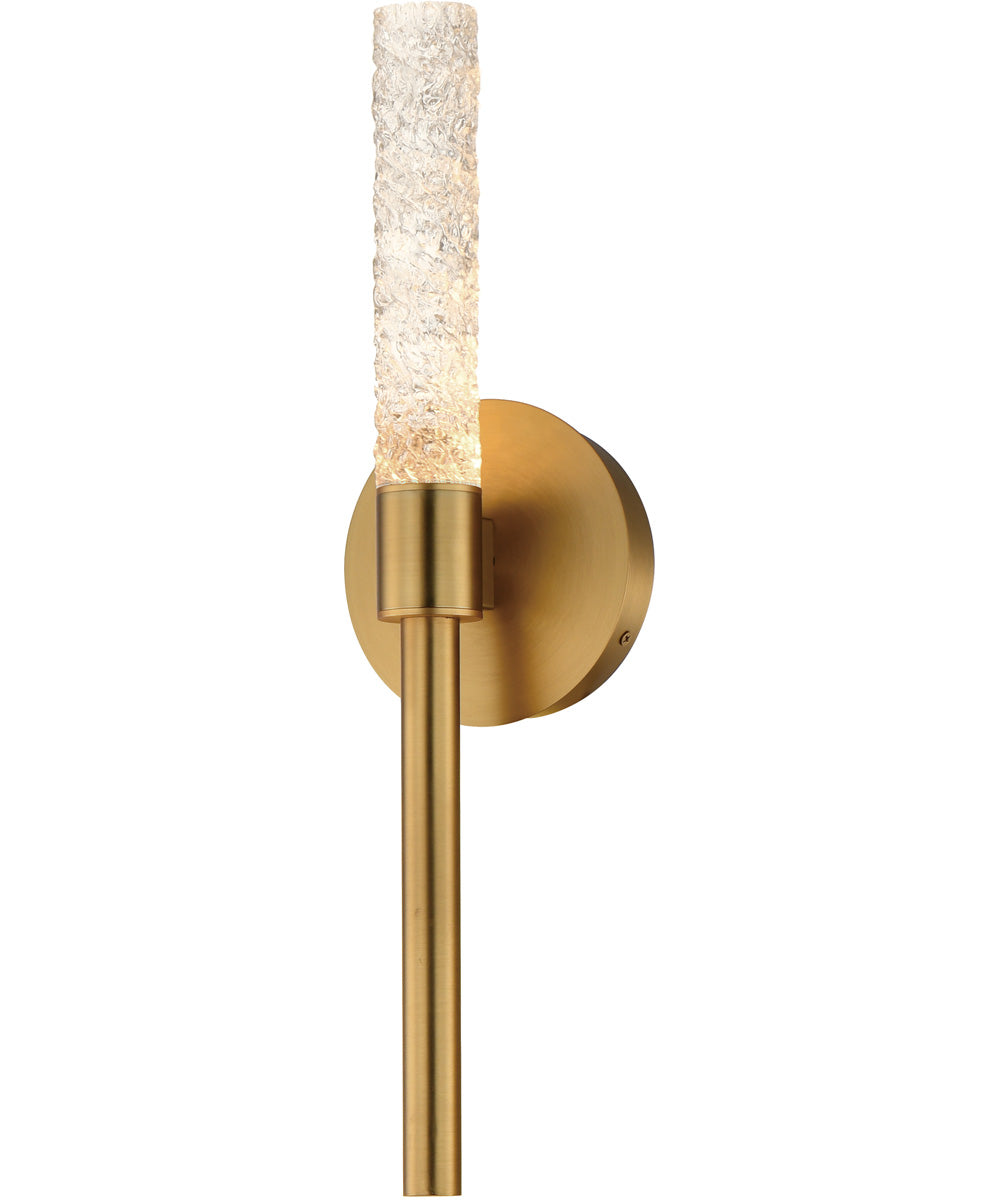 Duchess 1-Light Wall Sconce Natural Aged Brass