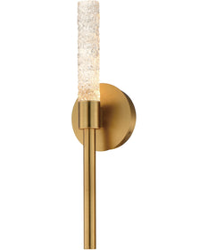 Duchess 1-Light Wall Sconce Natural Aged Brass