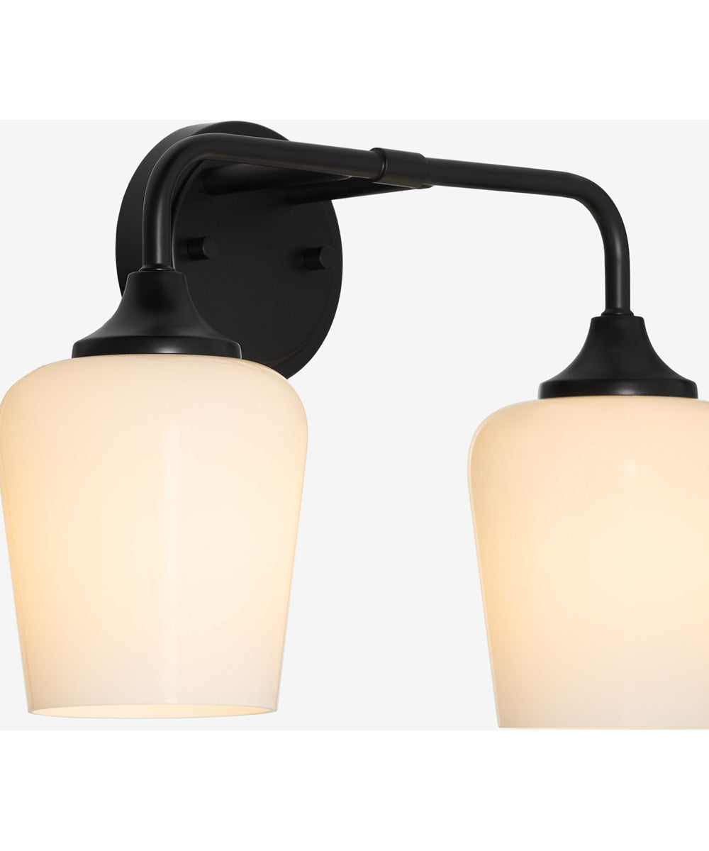 Raymond Wall Mount Light Fixture Matte Black