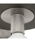 Trimble 1-Light Wall Bracket Brushed Nickel