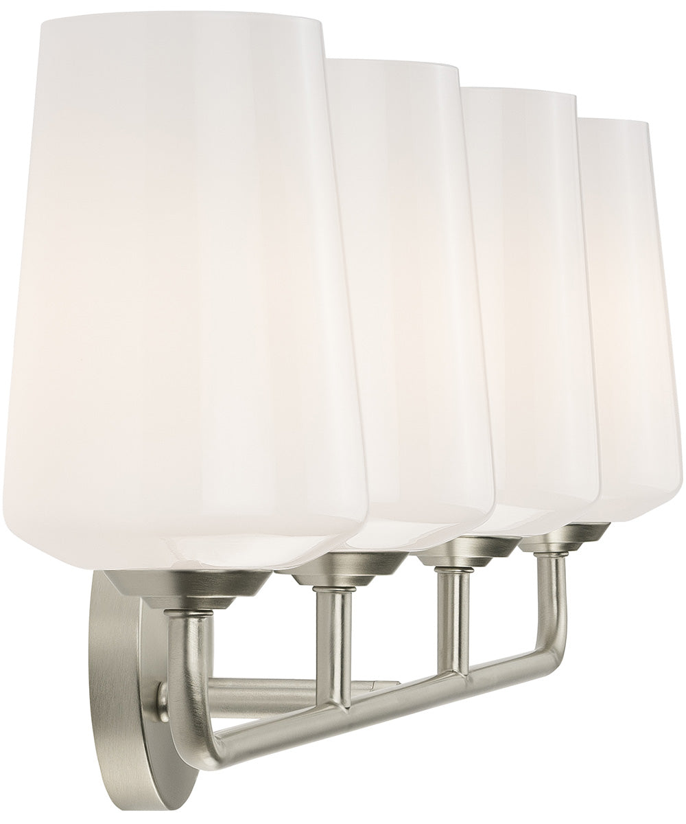 Celino 4-Light Bath & Vanity Brushed Nickel