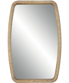 Tiki Rattan Mirror