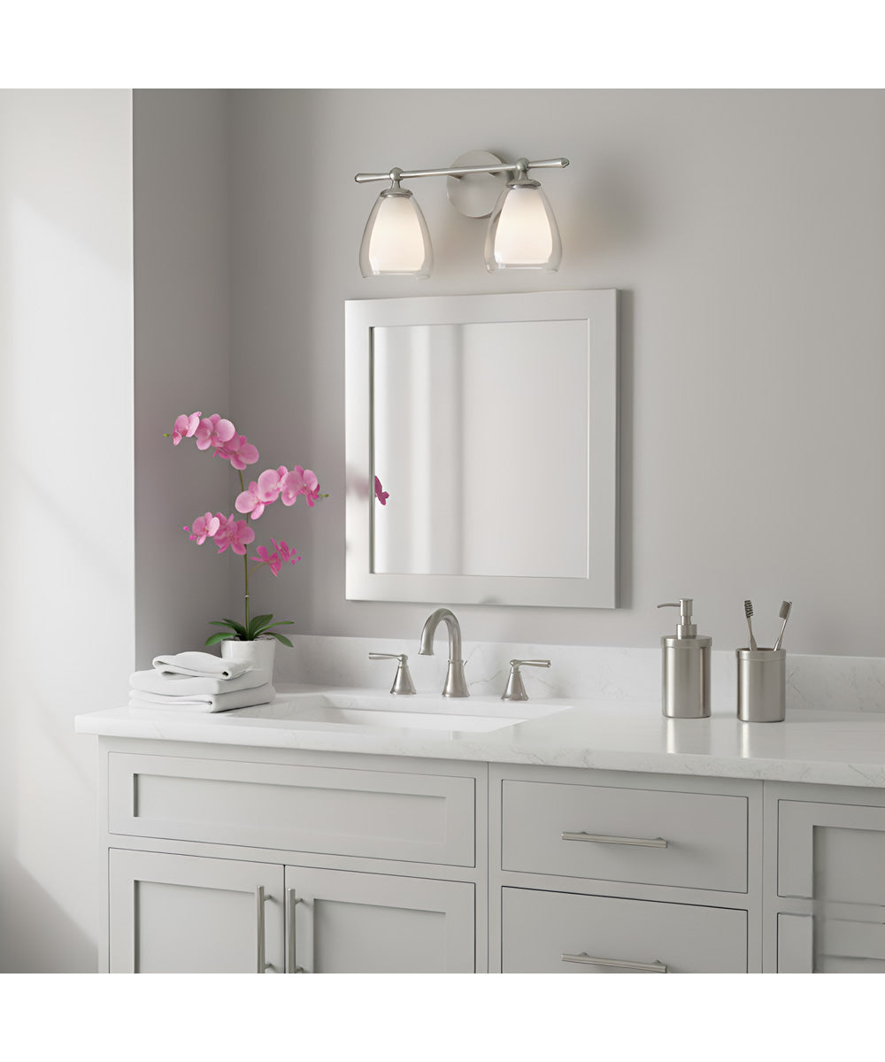 Vivienne 2-light Bath Light Brushed Nickel