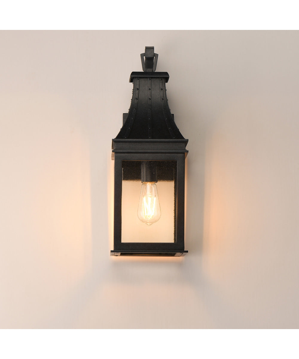 Bramwell VX 1-Light Outdoor Wall Sconce Black Patina