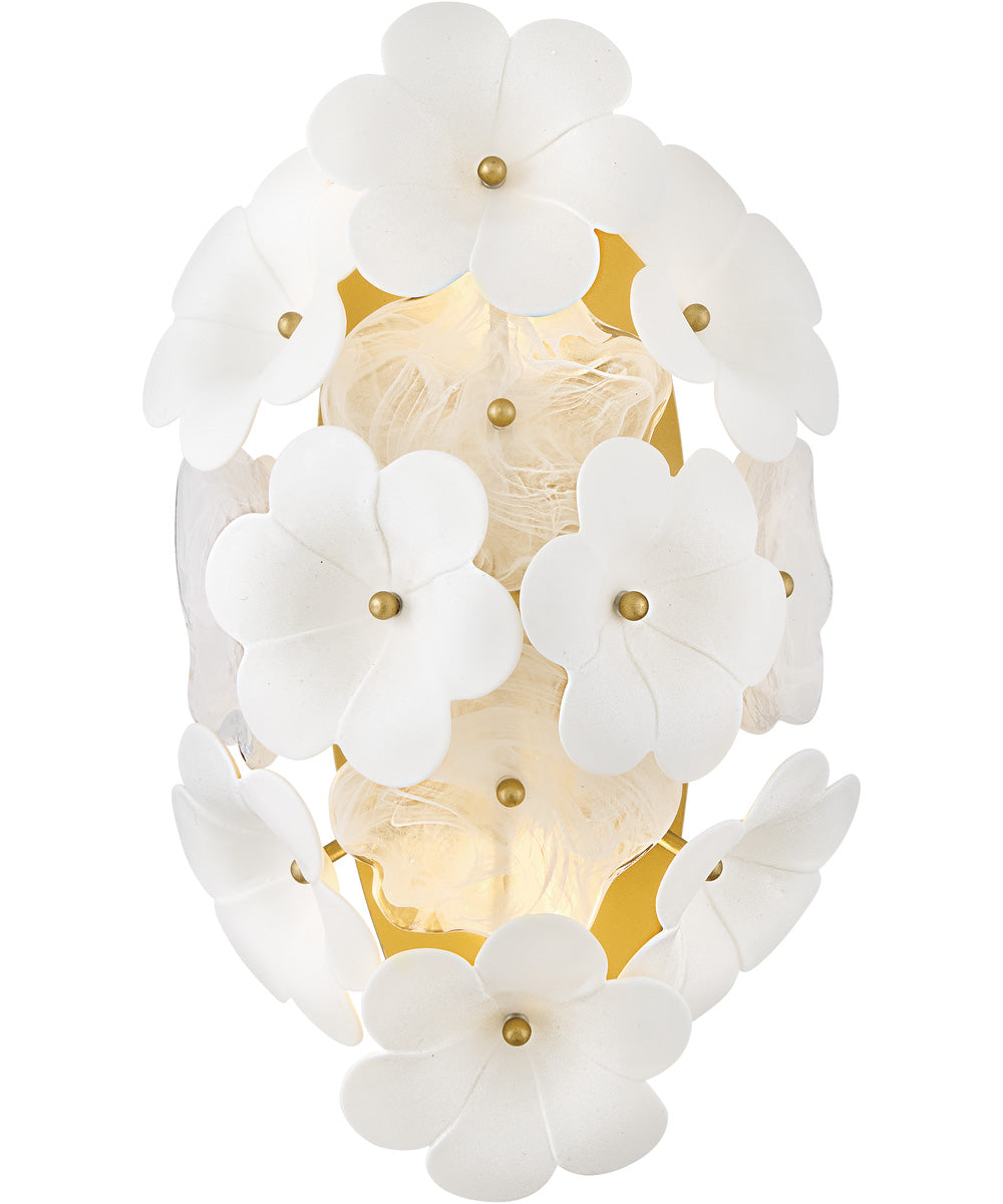Marianne 2-Light Medium Two Light Sconce in Deluxe Gold