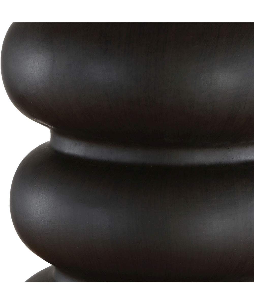 Macon Matte Black Table Lamp