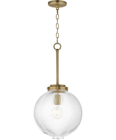 Kasbah 12 inch Pendant Satin Brass