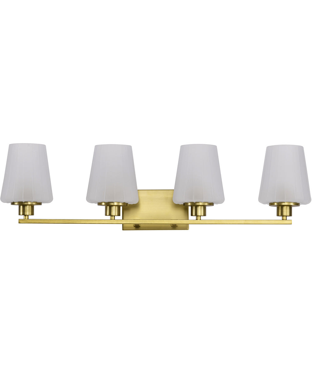 Lune 4-Light Vanity & Wall Vintage Brass