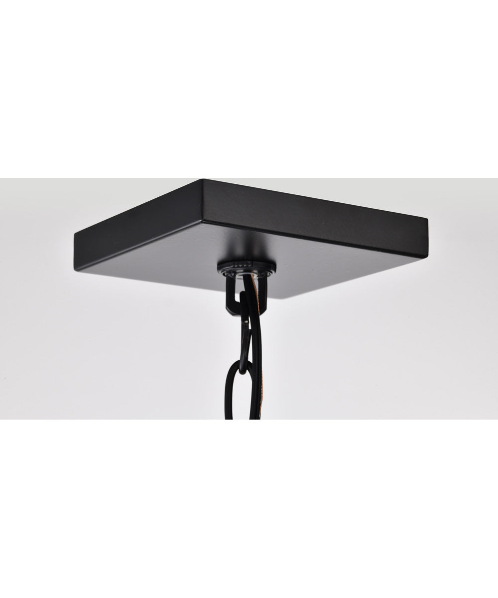 Emma 4-Light Pendant Matte Black