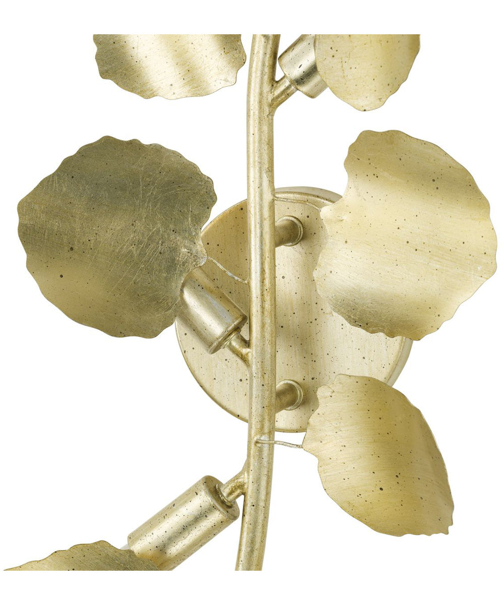 Laurel 4-Light Wall Bracket Gilded Silver