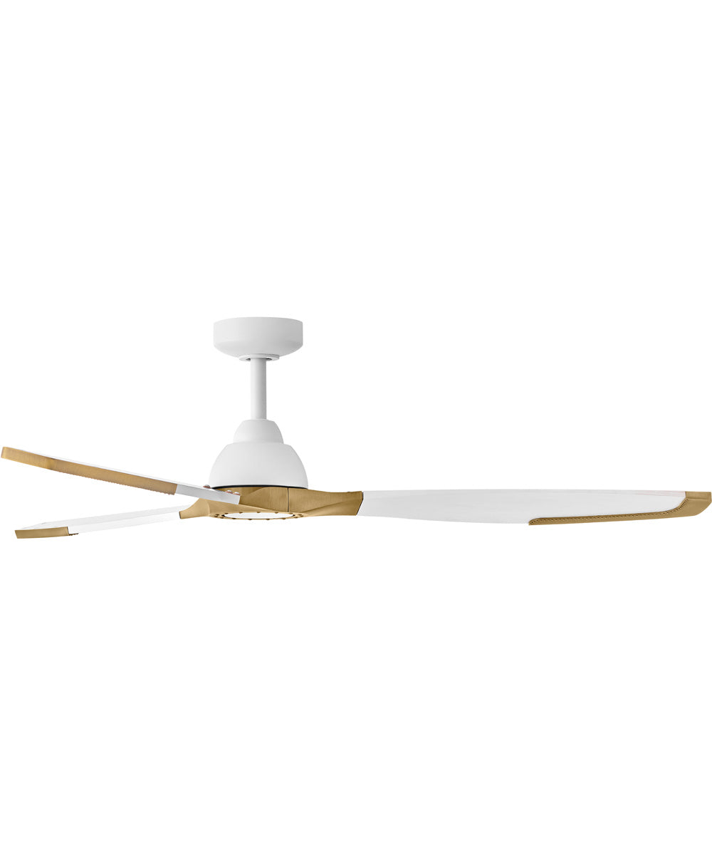 Aileron 60" LED Smart Fan Matte White