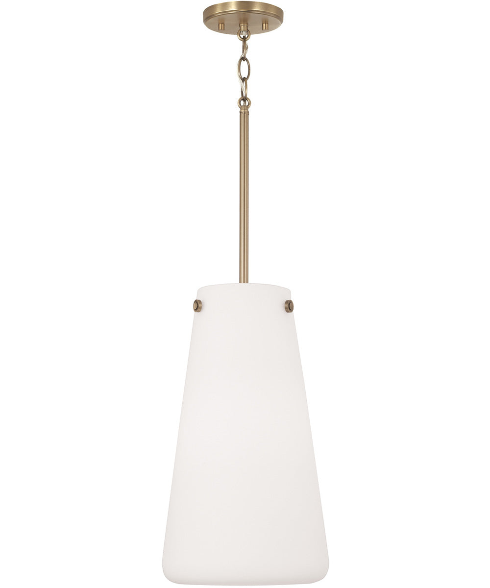 Averitt 1-Light Pendant Aged Brass