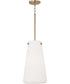 Averitt 1-Light Pendant Aged Brass