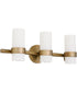 Sojourn 3-light Bath Vanity Light Brushed Brass