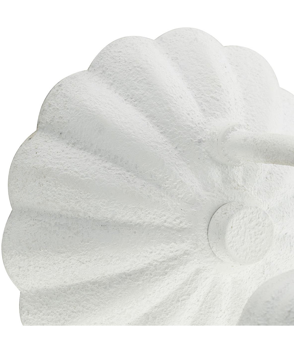 Quillan 1-Light Transitional Bath & Vanity Light White Plaster