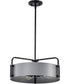 Altos 4-Light Pendant Matte Gray