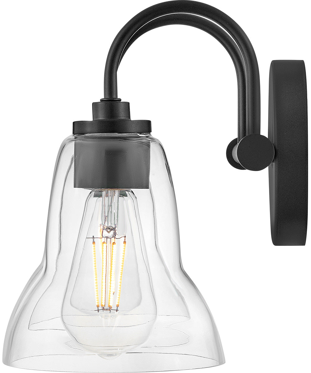 Vera 2-Light Small Two Light Vanity in Black