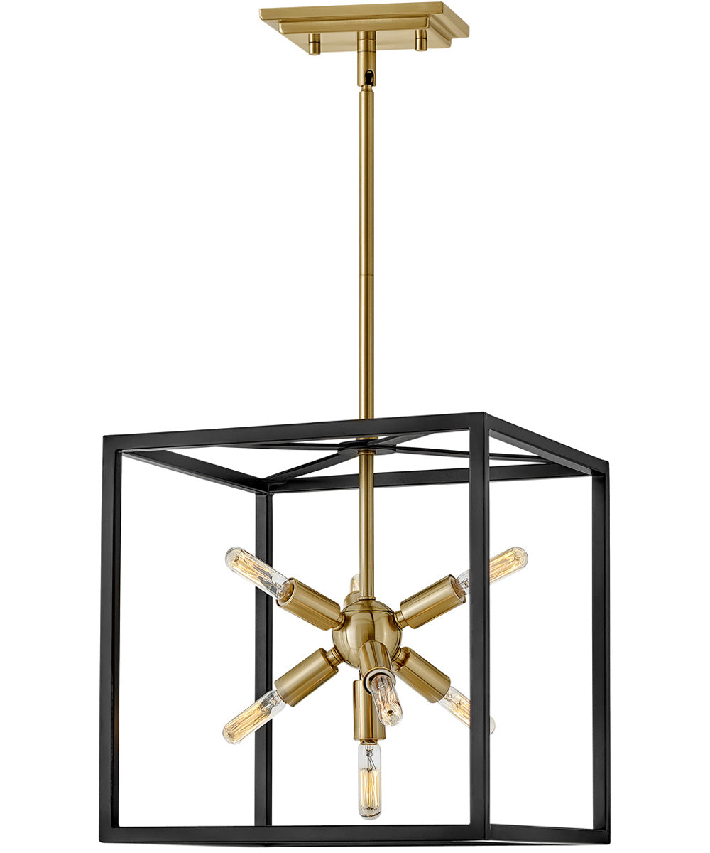 Aros 7-Light Small Convertible Pendant in Black*