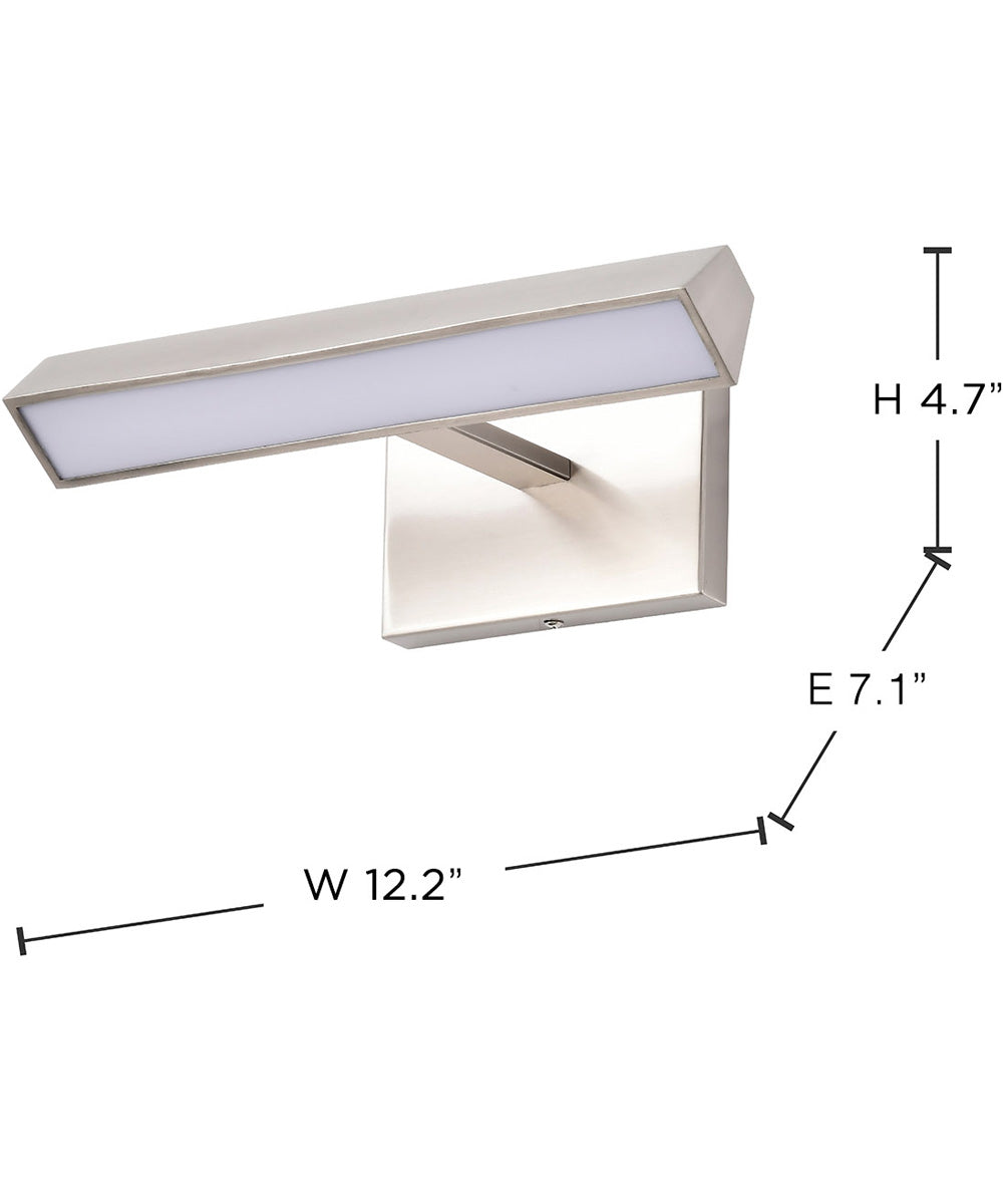 Mila  Vanity & Wall Brushed Nickel