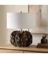 Jaudon Brown Glass Table Lamp