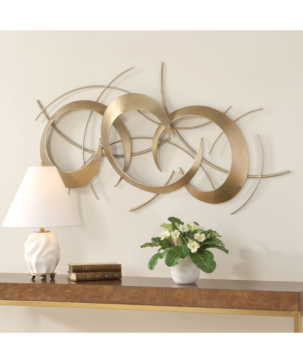 Motivate Gold Wall Art