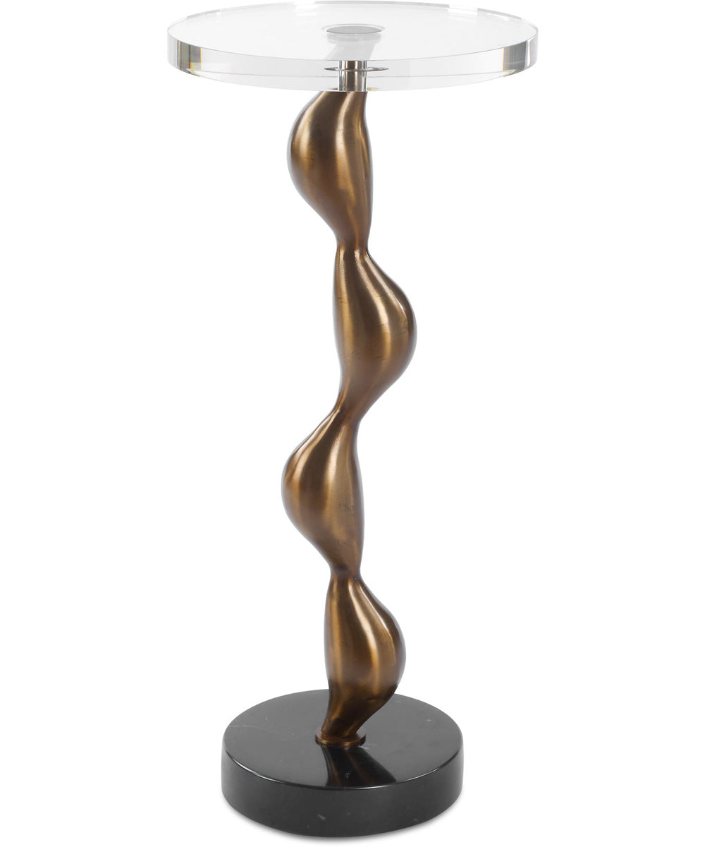 Remolino Bronze Drink Table