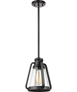 Everett 1-Light Pendant Matte Black