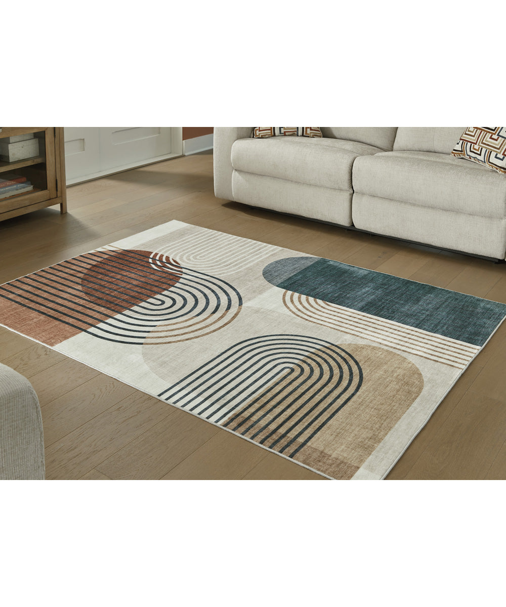 Farrendale Washable Medium Rug Multi