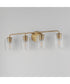 Honey 4-Light Bath Vanity Natural Aged Brass