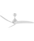 Nirra 52-in. 3-Blade Modern Ceiling Fan Matte White