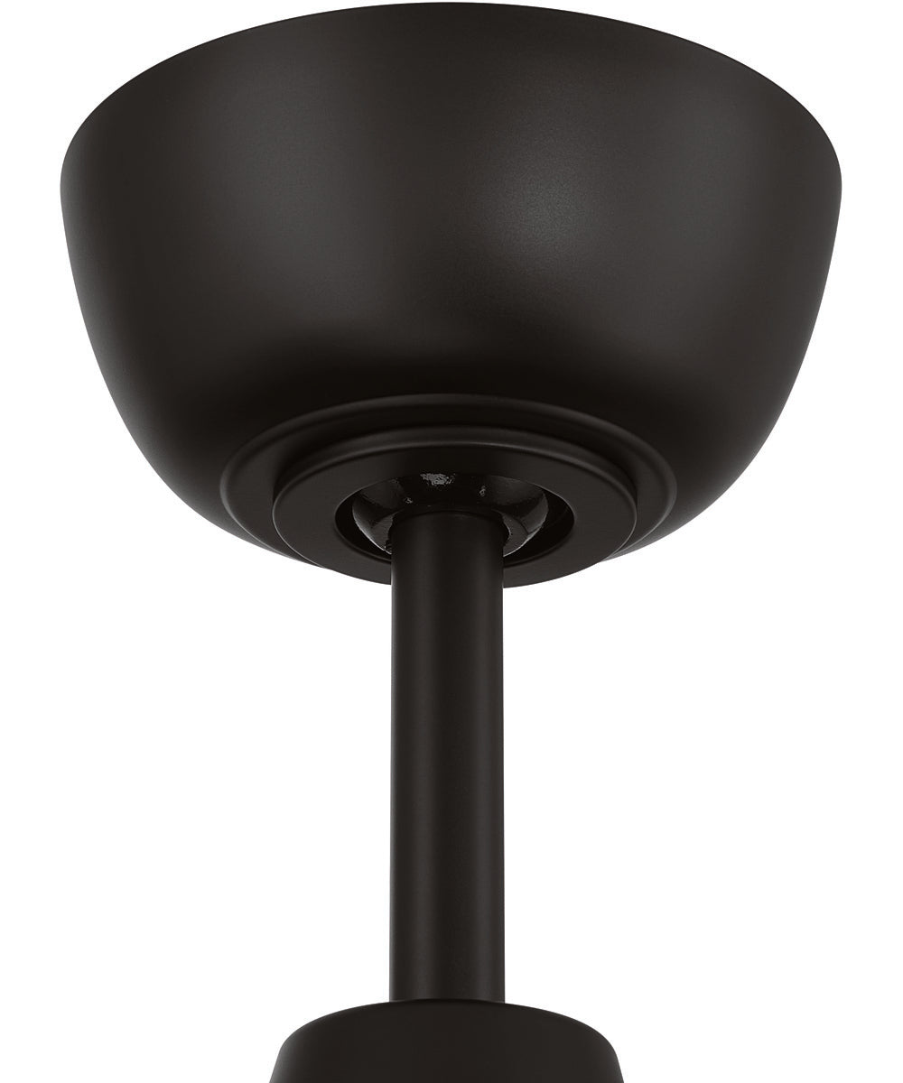 Kelsey 52" 4-blade Indoor Ceiling Fan 1-Light Fan Flat Black