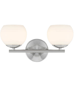 Moon Breeze 2 Light Vanity Polished Nickel