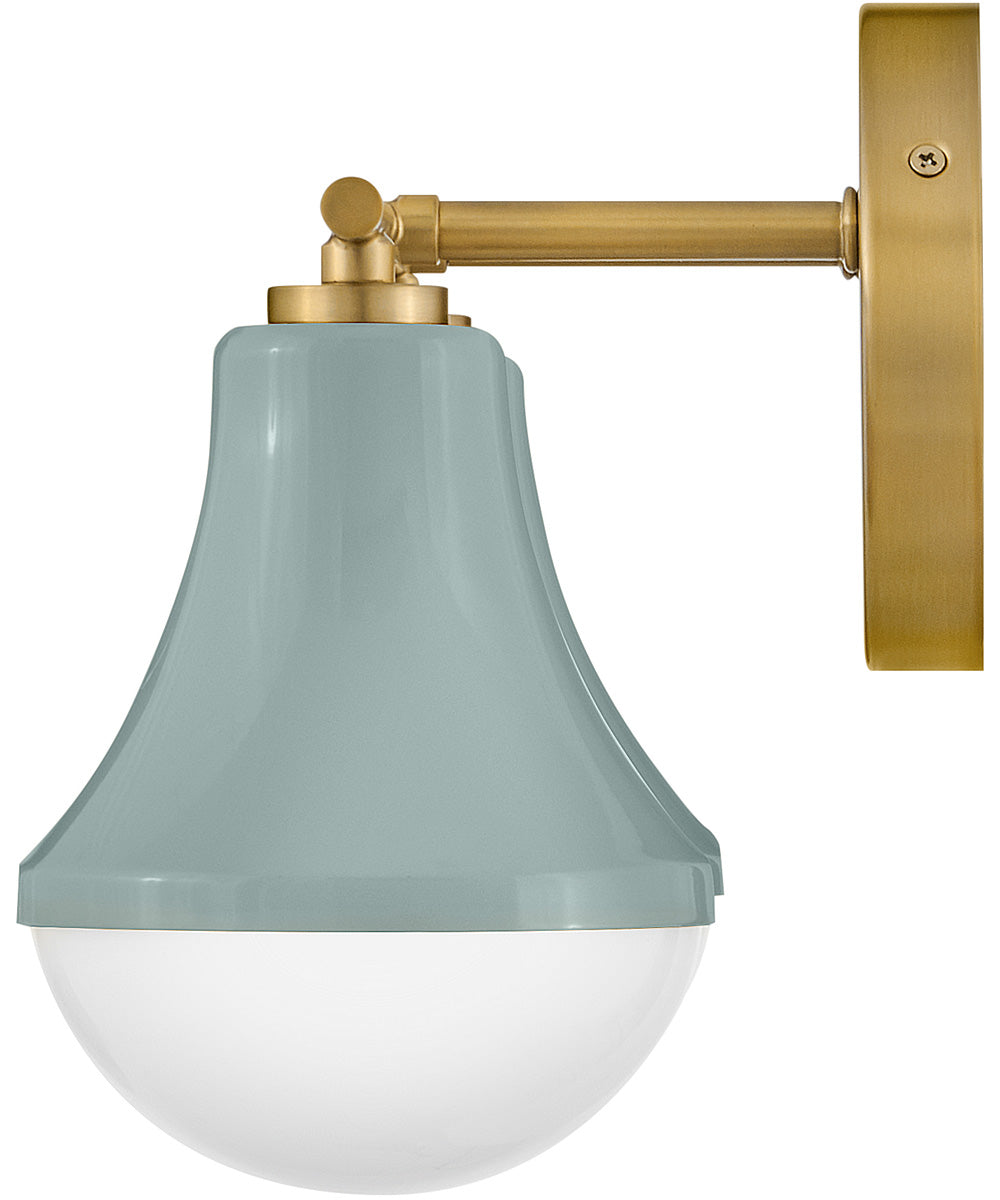 Haddie 2-Light Small Two Light Vanity in Seafoam