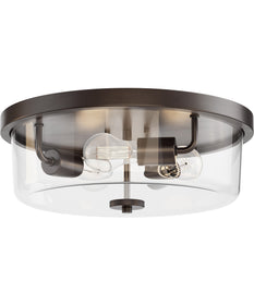Fuller 3-Light Flush Mount Oil Rubbed Bronze