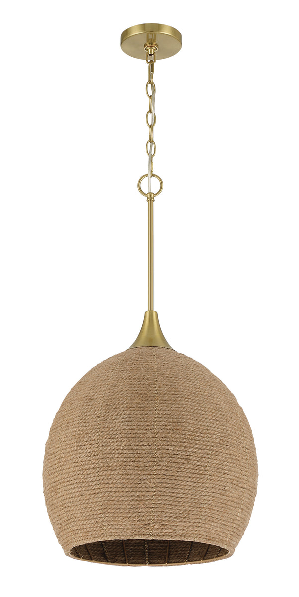 Keira 1-Light Lighting Satin Brass