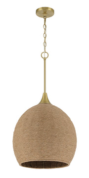 Keira 1-Light Lighting Satin Brass