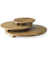 Kaidler Tray Set Set of 3 Brown
