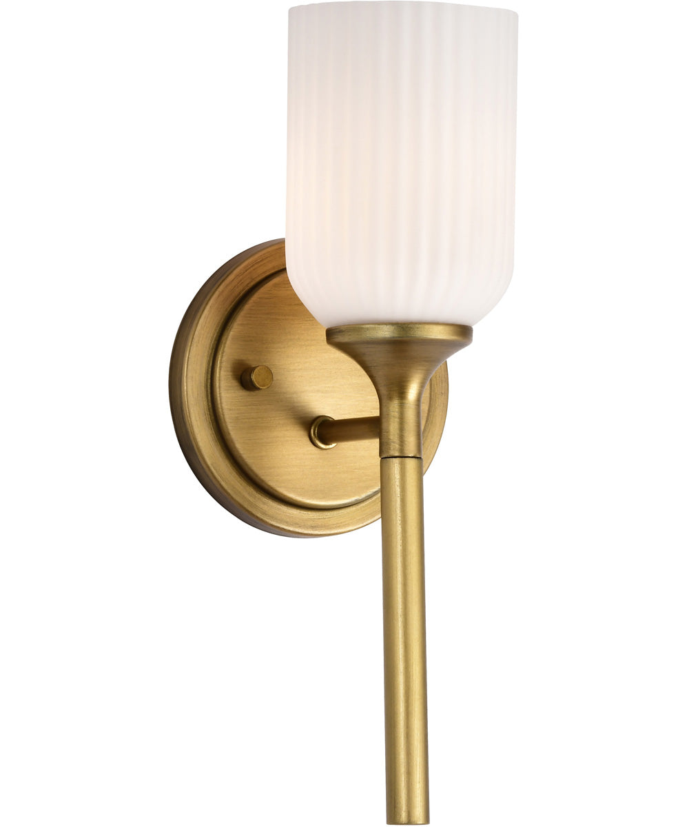 Solara 1-Light Vanity & Wall Natural Brass