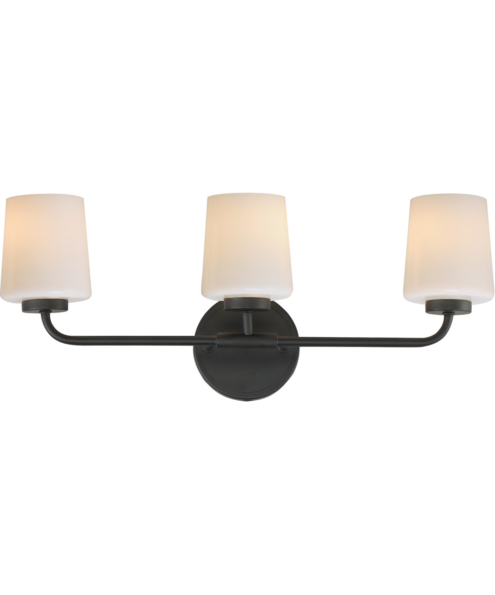 Durham 3-Light Bath Vanity Black
